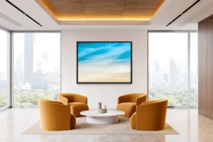 A soft and serene composition inspired by the ocean's movement.