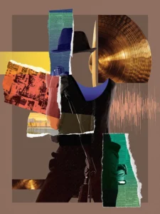 Celebrating jazz through vibrant tones, layered textures, and rhythmic energy.