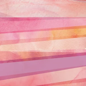Layered pink hues and dimensional texture evoke calm and continuity.