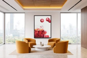 This lively red sangria brings a burst of flavor and visual refreshment.