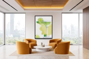 This zesty Margarita delivers a burst of citrusy cool with a salted twist.