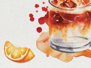 The rich and moody Siciliano cocktail captures the essence of bittersweet sophistication.