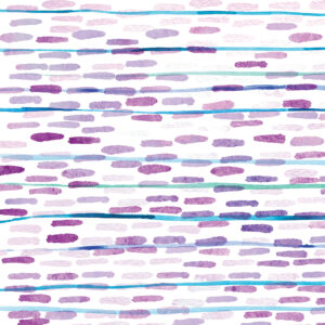 Playful shades of purple twirl across the page, like brushstrokes caught mid-motion.