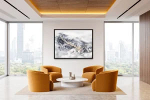 Intricate mineral layers intersect, revealing subtle tones and textures of ancient stone.