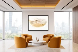 Soft golden tones reveal organic textures, evoking warmth within a delicate shell.