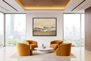 Earthy tones reveal layered textures, capturing nature’s quiet strength in detail.