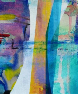 A mirage of colors and textures graft a passionate display.