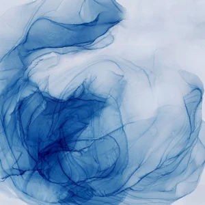 A blue silken ball of flame dances in the unseen breeze.